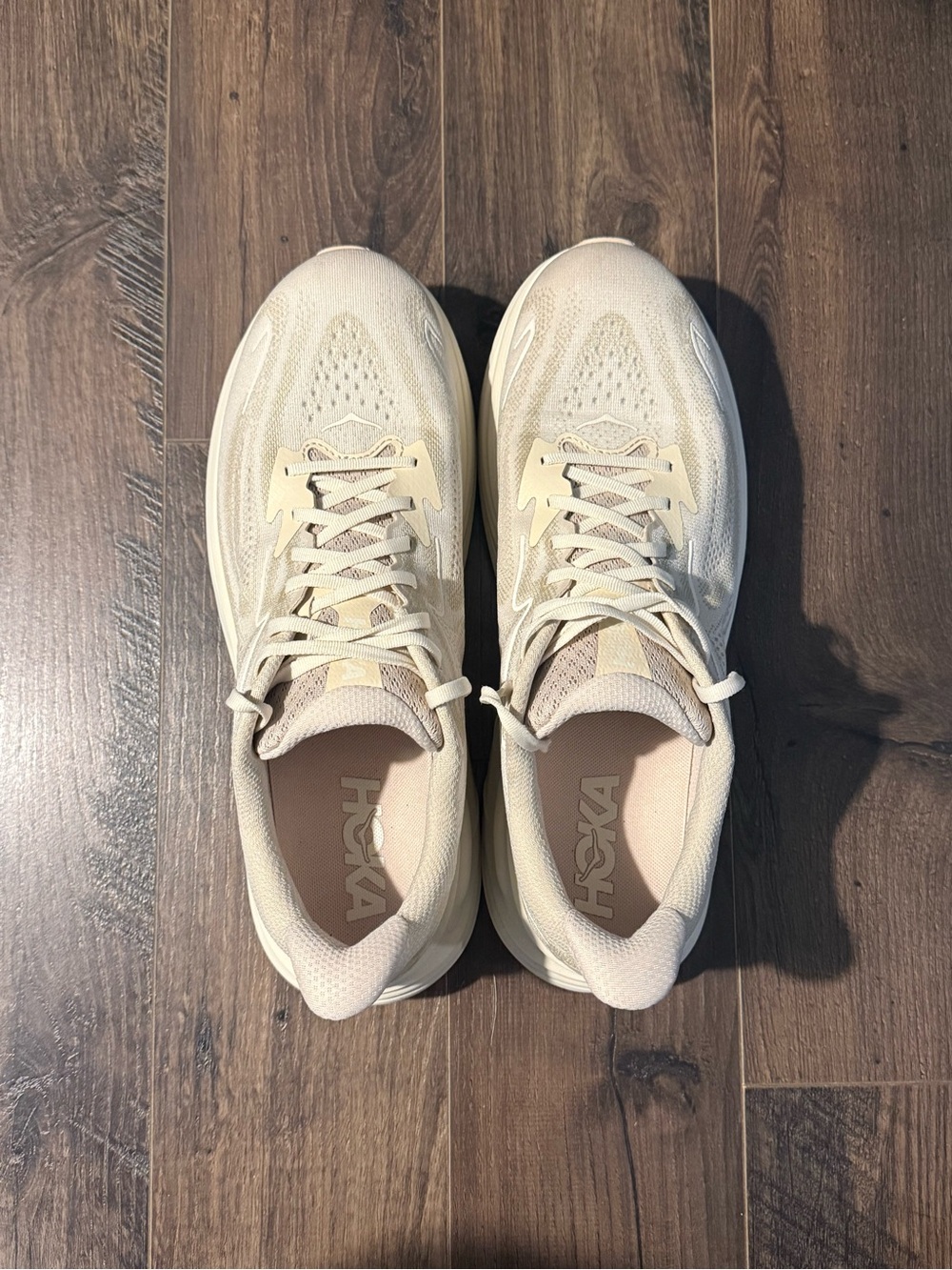 Men’s HOKA Clifton 10 - Size 12.5 - Oatmeal